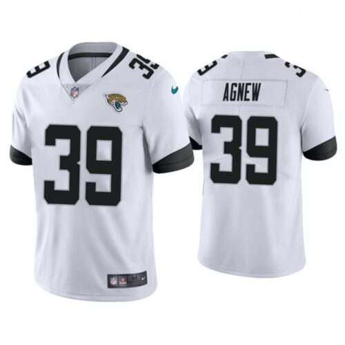 686208c847302_1 Men's Jacksonville Jaguars #39 Jamal Agnew 2021 White Vapor Untouchable Limited Stitched Jersey