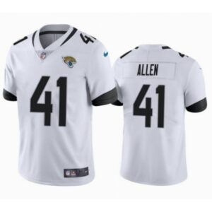 686208cef1361_1 Men's Jacksonville Jaguars #41 Josh Allen White Vapor Untouchable Limited Stitched NFL Jersey
