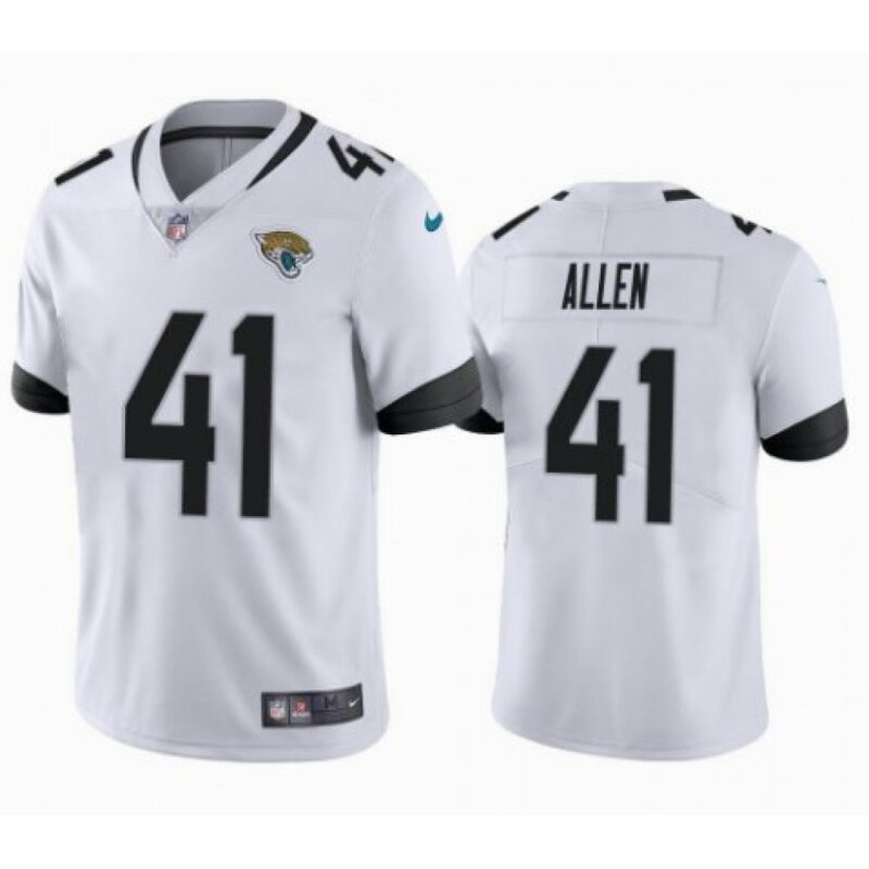 686208cef1361_1 Men's Jacksonville Jaguars #41 Josh Allen White Vapor Untouchable Limited Stitched NFL Jersey