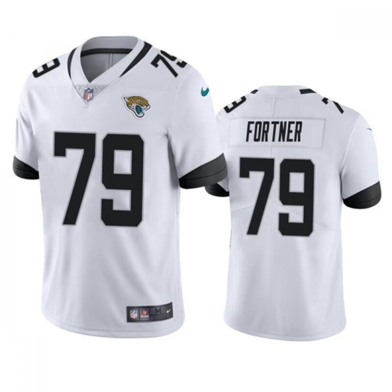 686208fac7ea6_1 Men's Jacksonville Jaguars #79 Luke Fortner White Vapor Untouchable Limited Stitched Jersey