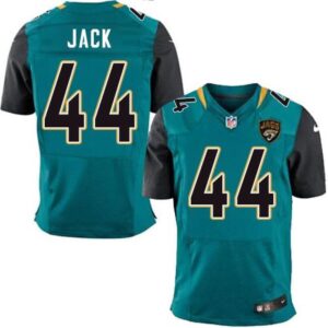 686209b27e36c_1 Jaguars #44 Myles Jack Teal Green Team Color Men's Stitched NFL Elite Jersey