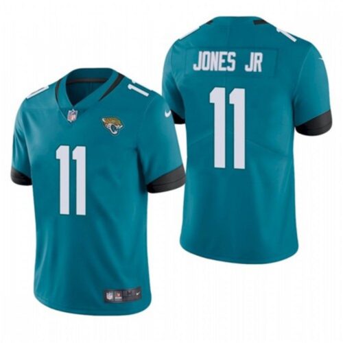 686209c7b2968_1 Men's Jacksonville Jaguars #11 Marvin Jones Jr. 2021 Teal Vapor Untouchable Limited Stitched Jersey