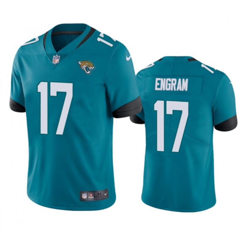 686209e118ebe_1 Men's Jacksonville Jaguars #17 Evan Engram Teal 2023 Vapor Untouchable Limited Stitched Jersey