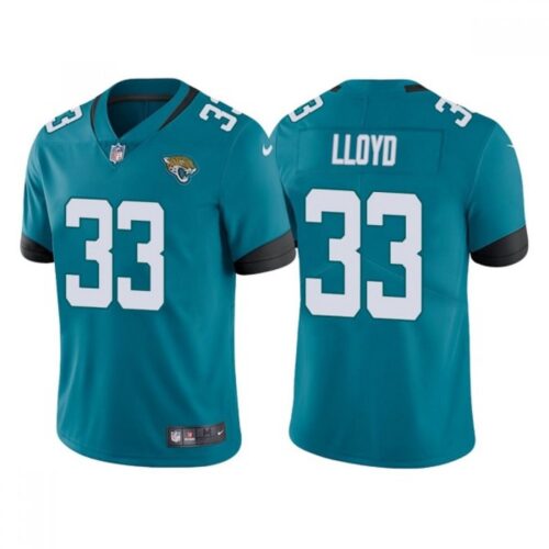 68620a046f974_1 Men's Jacksonville Jaguars #33 Devin Lloyd Teal Vapor Untouchable Limited Stitched Jersey