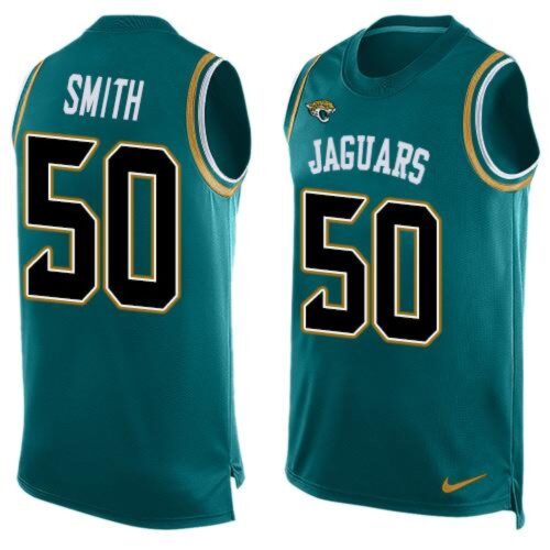 68620a21686cc_1 Jaguars #50 Telvin Smith Teal Green Team Color Men's Stitched NFL Limited Tank Top Jersey