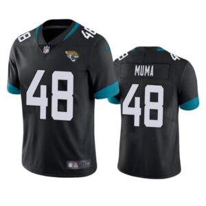 68620a73ea343_1 Men's Jacksonville Jaguars #48 Chad Muma Black Vapor Untouchable Limited Stitched Jersey