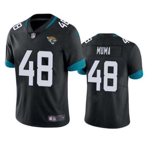 68620a73ea343_1 Men's Jacksonville Jaguars #48 Chad Muma Black Vapor Untouchable Limited Stitched Jersey