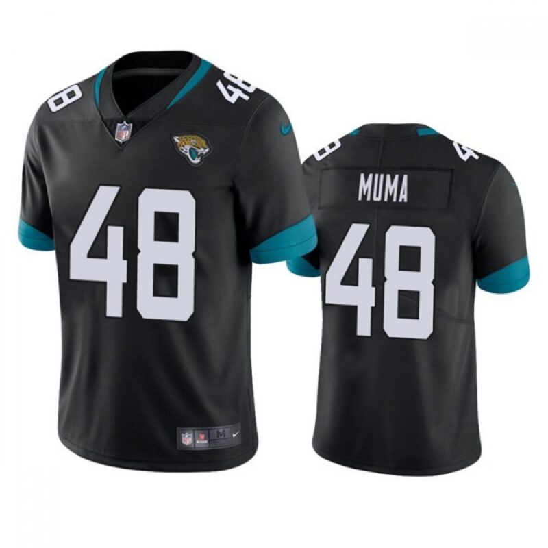 68620a73ea343_1 Men's Jacksonville Jaguars #48 Chad Muma Black Vapor Untouchable Limited Stitched Jersey