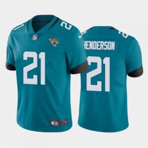 68620b3782c1c_1 Men's Jacksonville Jaguars #21 CJ Henderson Blue Vapor Untouchable Limited Stitched Jersey