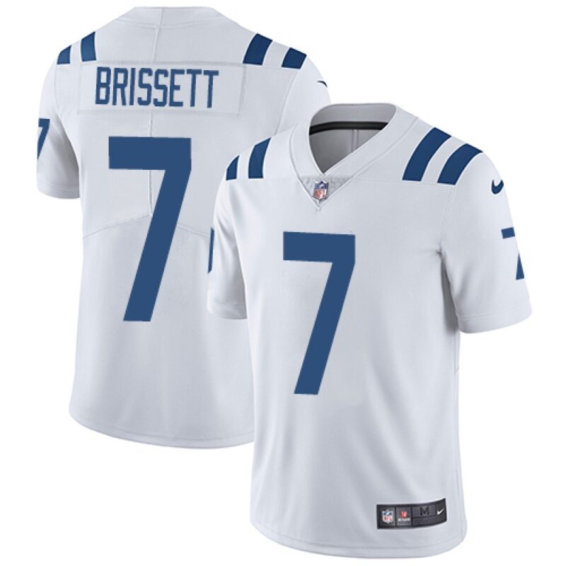 68620b85ebce3_1 Men's Indianapolis Colts #7 Jacoby Brissett White Vapor Untouchable Limited Stitched NFL Jersey