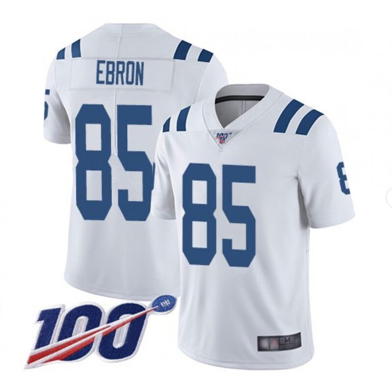 68620b986cb12_1 Men's Indianapolis Colts #85 Eric Ebron White 2019 100th Season Vapor Untouchable Limited Stitched NFL Jersey