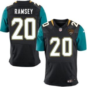 68620bd5b511c_1 Jaguars #20 Jalen Ramsey Black Alternate Men's Stitched NFL Elite Jersey