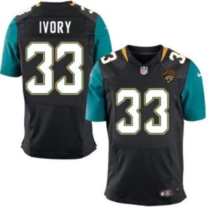68620bdce9ab5_1 Jaguars #33 Chris Ivory Black Alternate Men's Stitched NFL Elite Jersey