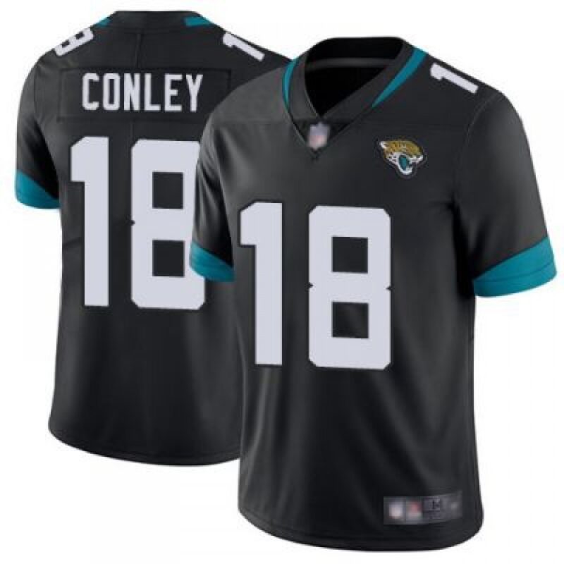 68620c2bd0fe8_1 Men's Jacksonville Jaguars #18 Chris Conley Black Vapor Untouchable Limited Stitched NFL Jersey