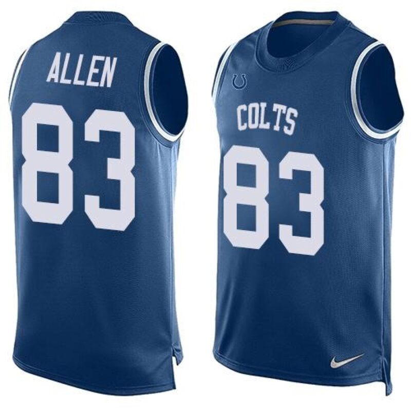 68620c73624e4_1 Colts #83 Dwayne Allen Royal Blue Team Color Men's Stitched NFL Limited Tank Top Jersey