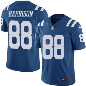 68620c80b324a_1 Colts #88 Marvin Harrison Royal Blue Men's Stitched NFL Limited Rush Jersey