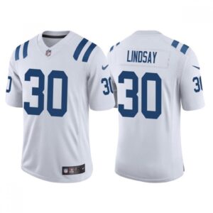 68620cae81b45_1 Men's Indianapolis Colts #30 Phillip Lindsay White Stitched Football Jersey