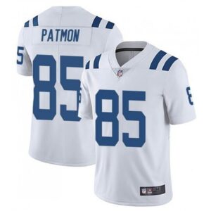 68620cbf58e31_1 Men's Indianapolis Colts #85 Dezmon Patmon White Stitched Jersey