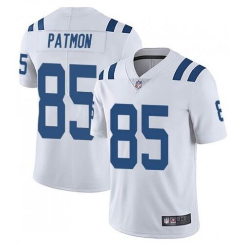 68620cbf58e31_1 Men's Indianapolis Colts #85 Dezmon Patmon White Stitched Jersey