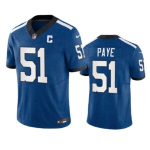 68620d284837d_1 Men's Indianapolis Colts #51 Kwity Paye Indiana Nights Royal 2023 F.U.S.E. Indiana Nights Limited Stitched Football Jersey