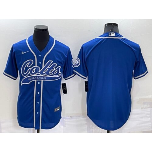 68620d391ade7_1 Men's Indianapolis Colts Blank Royal Cool Base Stitched Baseball Jersey