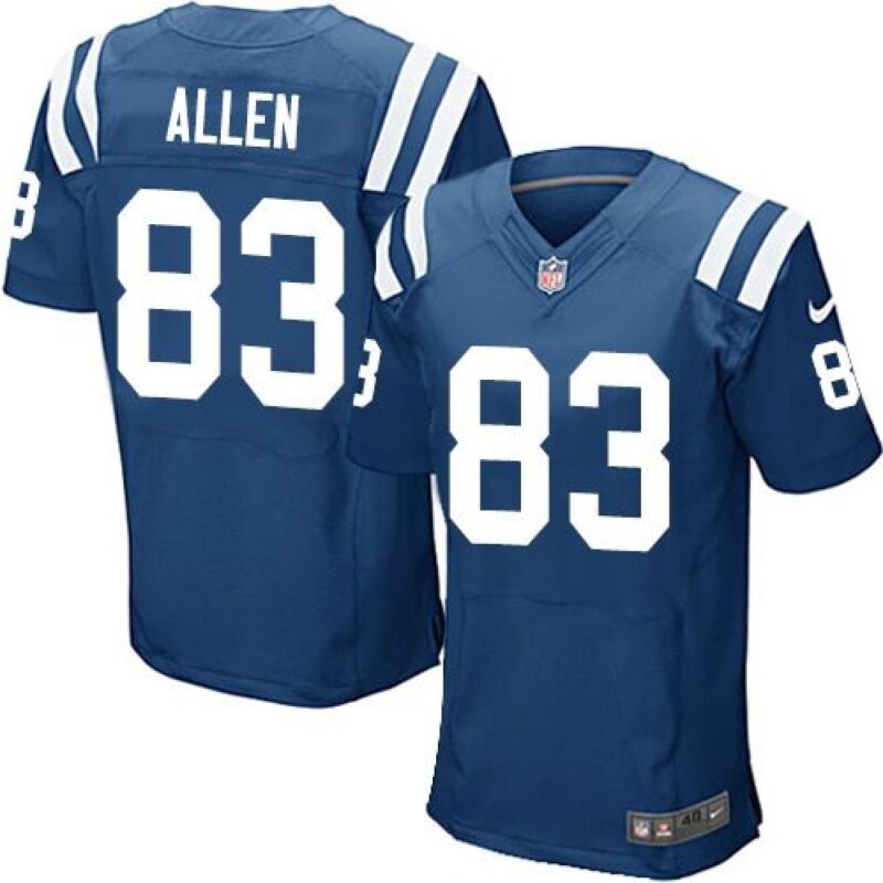 68620d66eea09_1 Colts #83 Dwayne Allen Royal Blue Team Color Men's Stitched NFL Elite Jersey
