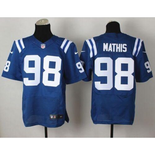 68620d7742e3e_1 Colts #98 Robert Mathis Royal Blue Team Color Men's Stitched NFL Elite Jersey
