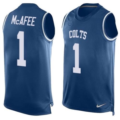 68620d7de888e_1 Colts #1 Pat McAfee Royal Blue Team Color Men's Stitched NFL Limited Tank Top Jersey