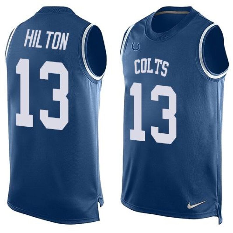 68620d91ba947_1 Colts #13 T.Y. Hilton Royal Blue Team Color Men's Stitched NFL Limited Tank Top Jersey