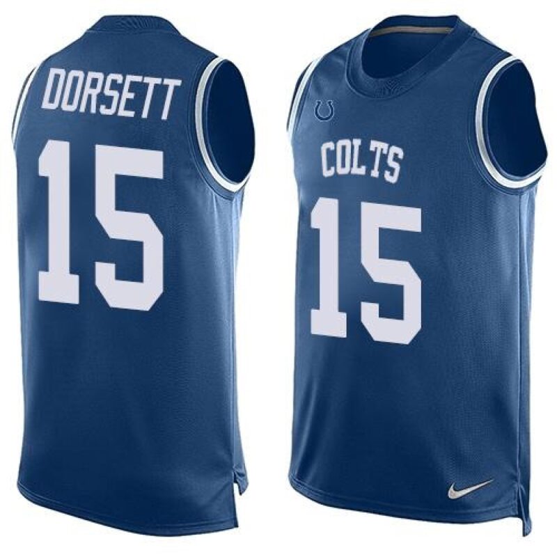 68620d981a81b_1 Colts #15 Phillip Dorsett Royal Blue Team Color Men's Stitched NFL Limited Tank Top Jersey