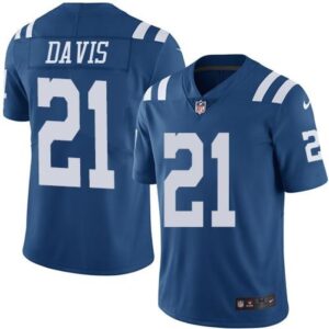 68620dabebcb7_1 Colts #21 Vontae Davis Royal Blue Men's Stitched NFL Limited Rush Jersey