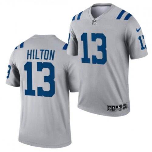 68620e1572607_1 Men's Indianapolis Colts #13 T.Y. Hilton Gray Inverted Legend Stitched Football Jersey