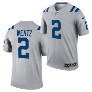 68620e18bde24_1 Men's Indianapolis Colts #2 Carson Wentz Gray Inverted Legend Stitched Football Jersey