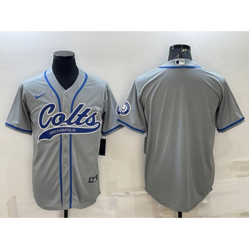68620e806f10b_1 Men's Indianapolis Colts Blank Grey Cool Base Stitched Baseball Jersey