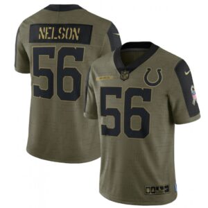 68620eb34a228_1 Men's Indianapolis Colts #56 Quenton Nelson 2021 Olive Salute To Service Limited Stitched Jersey