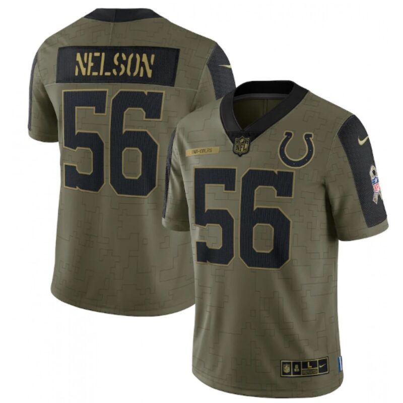 68620eb34a228_1 Men's Indianapolis Colts #56 Quenton Nelson 2021 Olive Salute To Service Limited Stitched Jersey