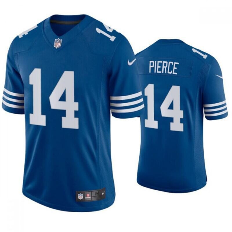 68620f1ed4b2d_1 Men's Indianapolis Colts #14 Alec Pierce New Blue Stitched Football Jersey