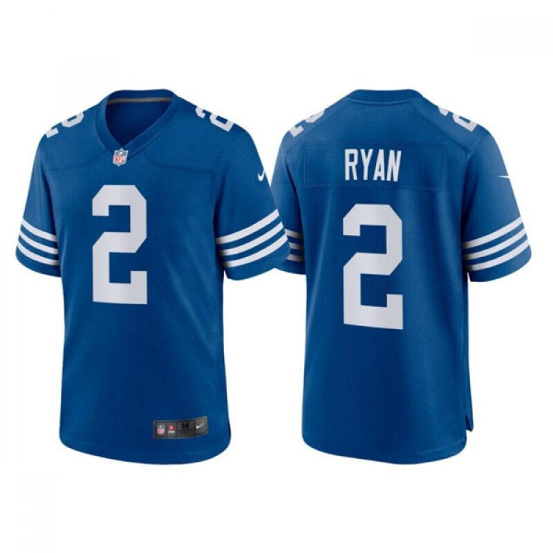 68620f25b6b46_1 Men's Indianapolis Colts #2 Matt Ryan Blue Stitched Football Jersey