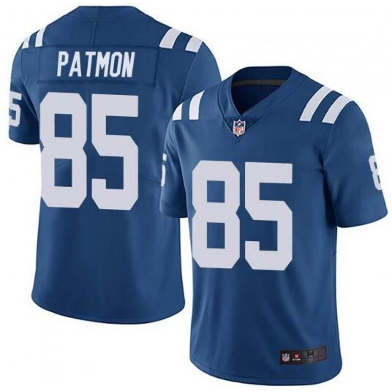 68620f3a07d9f_1 Men's Indianapolis Colts #85 Dezmon Patmon Blue Stitched Jersey