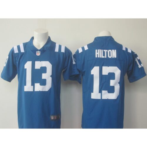 68620f4dc8f86_1 Men's Colts #13 T.Y. Hilton Blue Limited Rush Stitched NFL Jersey