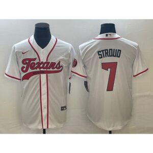 68620f7ebc445_1 Men's Houston Texans #7 C.J. Stroud White With Patch Cool Base Stitched Baseball Jersey