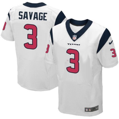68620fa2d8a13_1 Texans #3 Tom Savage White Men's Stitched NFL Elite Jersey