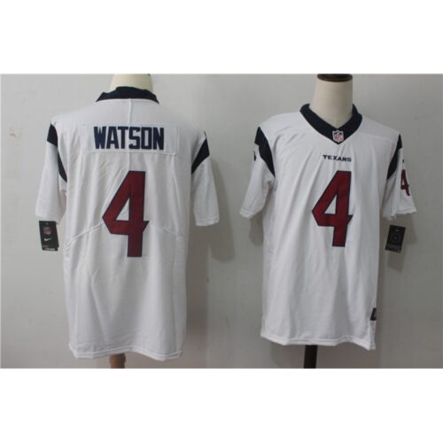 68620fe4eb9e8_1 Men's Houston Texans #4 Deshaun Watson White Stitched NFL Vapor Untouchable Limited Jersey