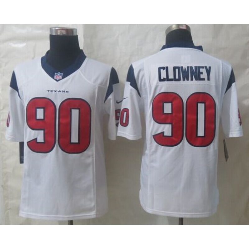 68620ff8ba9d7_1 Texans #90 Jadeveon Clowney White Men's Stitched NFL Limited Jersey