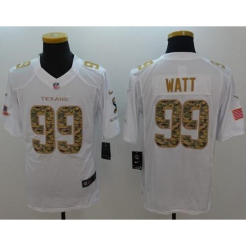 686210075f059_1 Texans #99 J.J. Watt White Men's Stitched NFL Limited Salute to Service Jersey