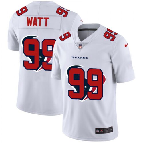 6862100aa8d77_1 Men's Houston Texans #99 J.J. Watt White Shadow Logo Limited Stitched Jersey