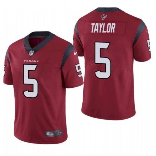 686210ef59cfd_1 Men's Houston Texans #5 Tyrod Taylor Red Vapor Untouchable Limited Stitched Jersey