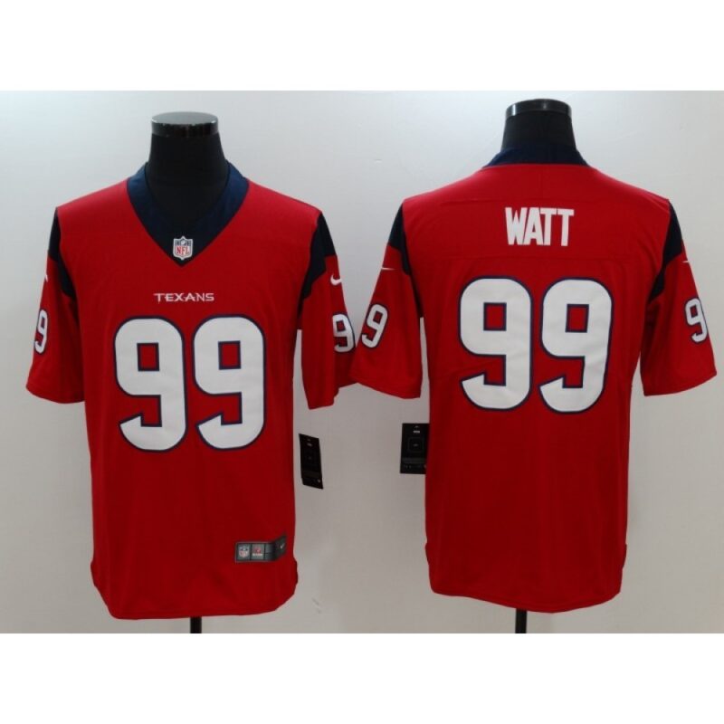 686211035b0f2_1 Men's Houston Texans #99 J.J. Watt Red Vapor Untouchable Limited Stitched NFL Jersey