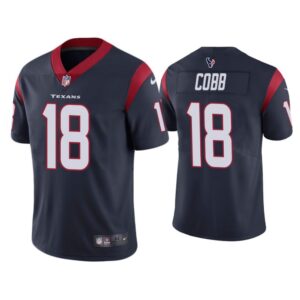 68621114ea33d_1 Men's Houston Texans #18 Randall Cobb New Navy Vapor Untouchable Limited Stitched Jersey