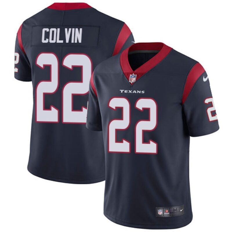 6862111b85178_1 Men's Houston Texans #22 Aaron Colvin Navy Blue Vapor Untouchable Limited Stitched NFL Jersey